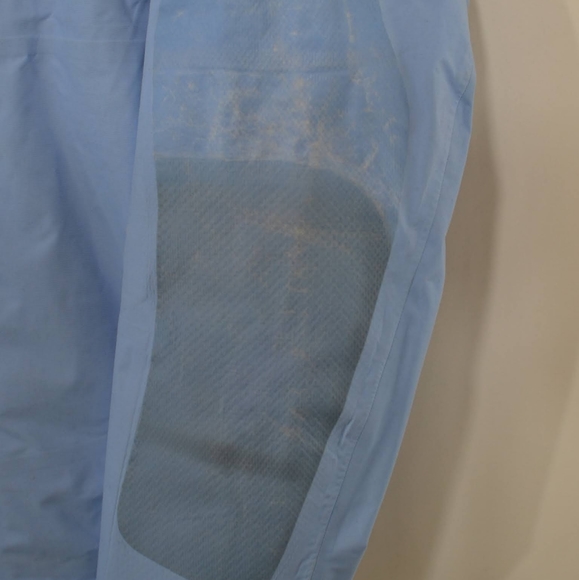 Beauty Mountain Hardwear Descent DT Hybrid Fleece Lined Light Blue Ski Jacket L - Picture 11 of 15